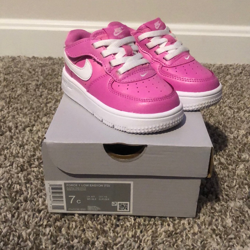 2024 Force 1 Low EasyOn (TD) “Playful Pink”